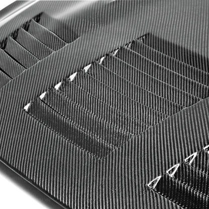 Seibon 09-12 Nissan GTR R35 Carbon Fiber Hood HD0910NSGTR-GTII/HD0910NSGTR-GTII-DRY HD0910NSGTR-GTII Photo - Primary