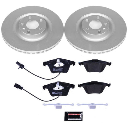 PowerStop Power Stop 04-09 Audi S4 Front Euro-Stop Brake Kit ESK2934 ESK2934 Photo - Primary