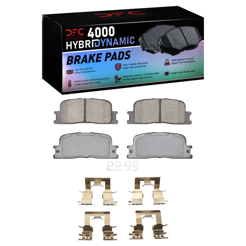 DFC DFC 4000 HybriDynamic Brake Pads Brakes, Rotors & Pads Brake Pads - OE main image