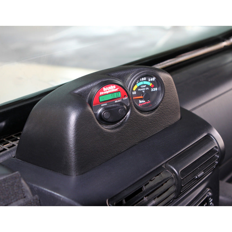Banks Power 96-07 Jeep Wrangler 2-Gauge Dash Pod 63342 63342 Photo - Mounted