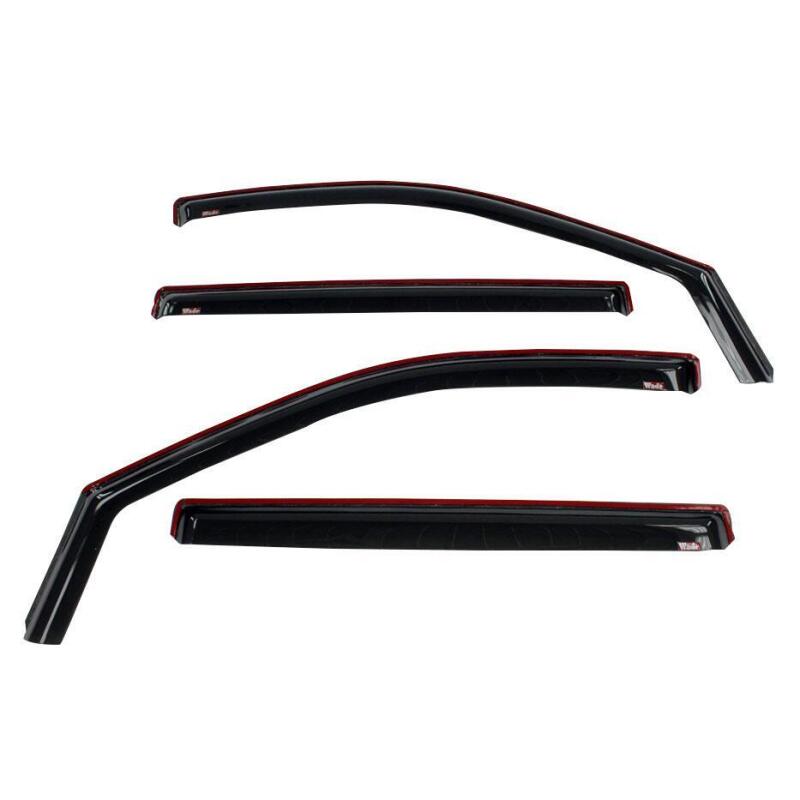 Westin 19-21 Chevy Silverado Crew Cab Pickup In-Channel Wind Deflector 4pc - Smoke 72-39429 72-39429 Photo - Primary