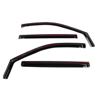 Westin 19-21 Chevy Silverado Crew Cab Pickup In-Channel Wind Deflector 4pc - Smoke 72-39429 72-39429 Photo - Primary