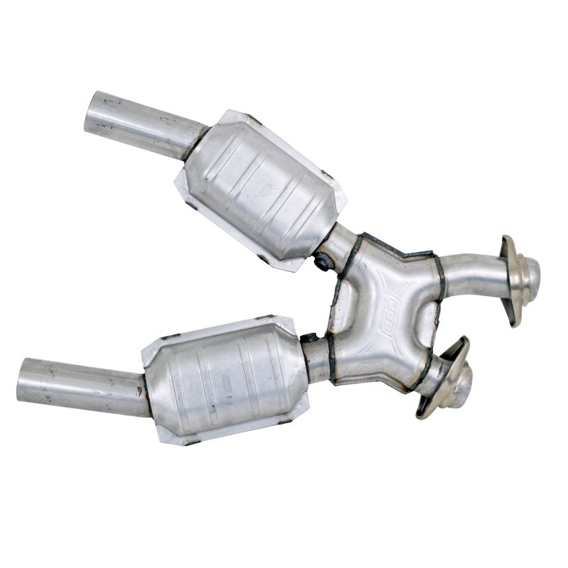 BBK Performance 99-04 Mustang 4.6L 2.5 X-Pipe W/ Converters 1670 Photo - Unmounted