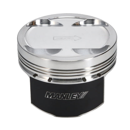 Manley Mitsubishi 4B11 86.5mm Bore +.5mm Oversize +2cc Dome Platinum Series Piston Set w/ Rings 614105C-4 614105C-4 User 6