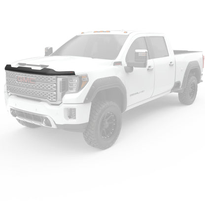 EGR 20+ GMC Sierra  Superguard Hood Shield - Dark Smoke 301951 301951 Photo - Close Up