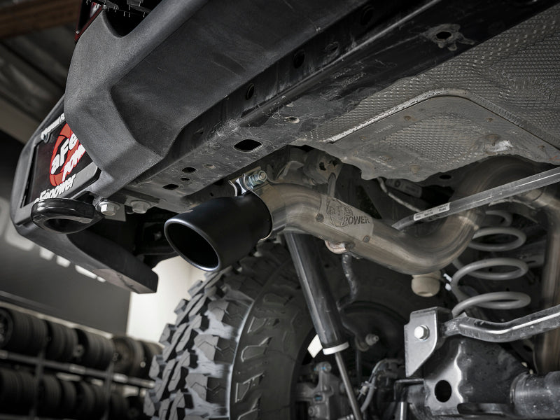 aFe Mach Force-Xp Hi-Tuck 2-1/2" 409 Stainless Steel Cat-Back Exhaust Sys. 49-48075-B Photo - Mounted