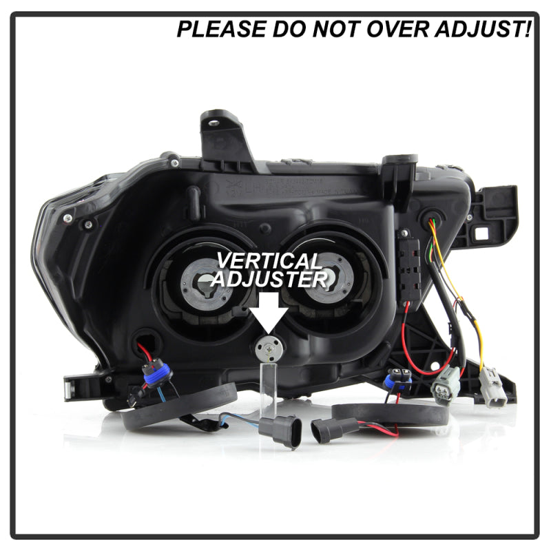 Spyder Toyota Tacoma 16-18 (TRD Model Only) Projector Headlights Black Smoke PRO-YD-TT16V1-SEQ-BSM 5087553 5087553 User 4