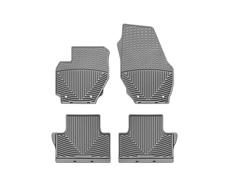 WeatherTech WT Rubber Mats - Combo - Grey Floor Mats Floor Mats - Rubber main image