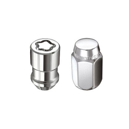 McGard 4 Lug Hex Install Kit w/Locks (Cone Seat Nut) M12X1.5 / 13/16 Hex / 1.5in. Length - Chrome 84457 84457 Photo - Primary