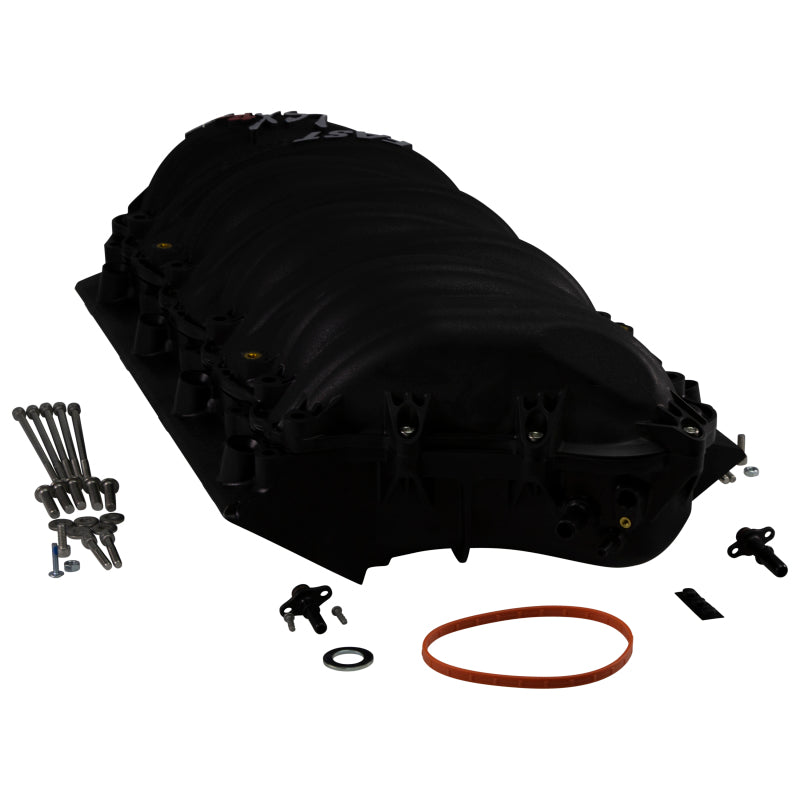 FAST LSXR Manifold, 102mm Rect. Port LS3 Car Black 146102B Photo - lifestyle view