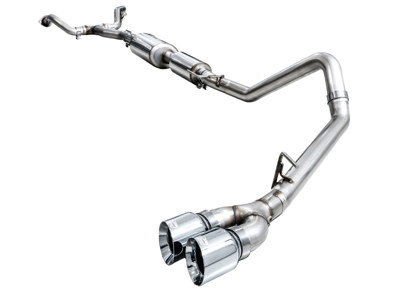 AWE Tuning AWE 0FG Exhaust for 3rd Gen Toyota Tundra - Dual Chrome Silver Tips 3015-32063 3015-32063 Photo - out of package