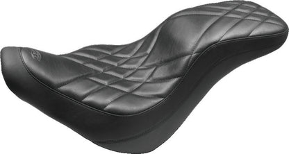 Mustang Motorcycle Mustang 18-21 Harley Fat Bob Standard Touring Recessed Passenger Seat - Black 79335 79335 Photo - Primary