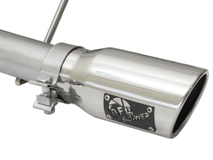 aFe  POWER 49-48056P Rebel Series 2-1/2" 409 SS Cat-Back Exhaust System 49-48056-P Photo - Unmounted