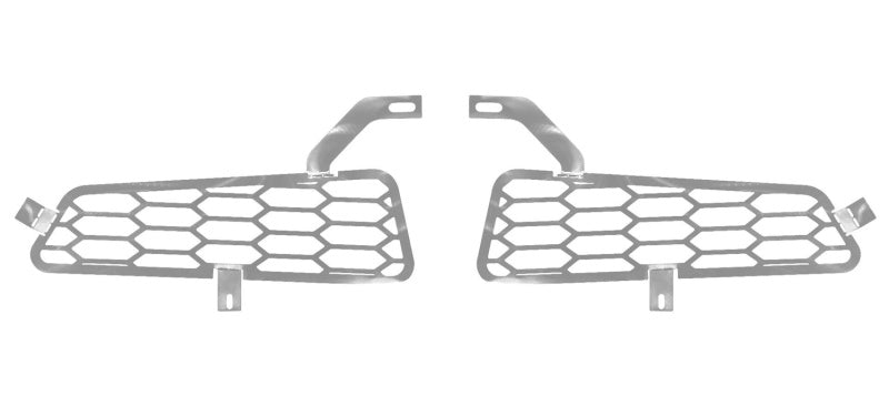 Putco 15-20 Ford F-150 Raptor - Hex Style - Polished SS Bumper Grille Inserts 86168 86168 Photo - Primary