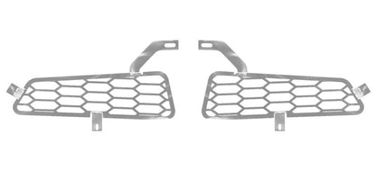 Putco 15-20 Ford F-150 Raptor - Hex Style - Polished SS Bumper Grille Inserts 86168 86168 Photo - Primary