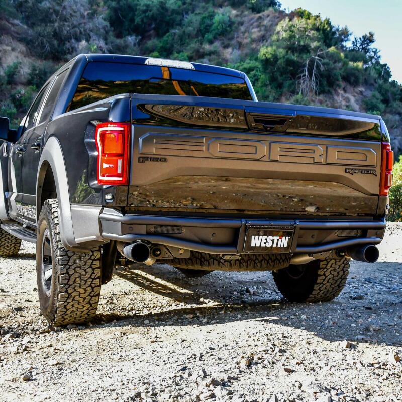 Westin 17-20 Ford F-150 Raptor Outlaw Rear Bumper - Tex. Blk 58-82025 58-82025 Photo - Mounted