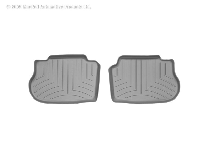 WeatherTech WT FloorLiner - Rear - Grey Floor Mats Floor Mats - Rubber main image