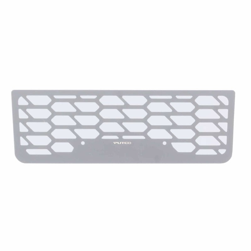 Putco 17-19 Ford SuperDuty - Hex Shield - Polished SS Bumper Grille Inserts 82166 82166 Photo - Primary