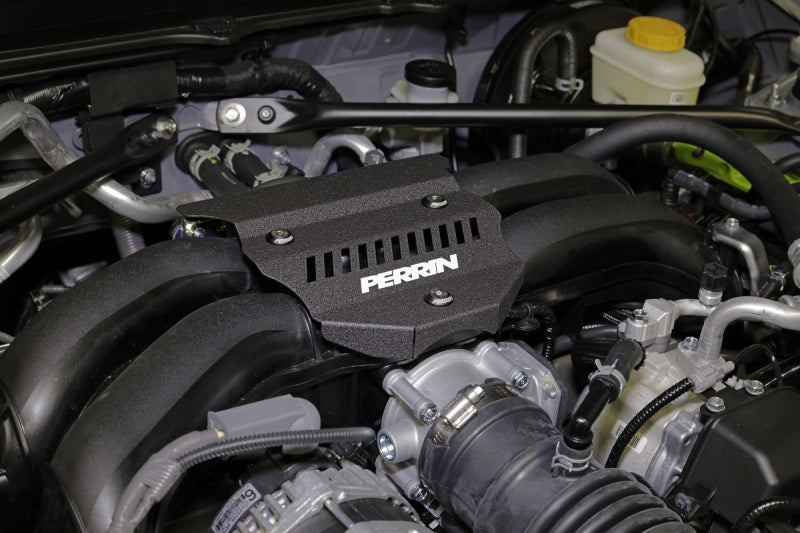 Perrin Performance Perrin 2022+ Subaru BRZ / Toyota GR86 Engine Cover - Black Wrinkle PSP-ENG-162BK PSP-ENG-162BK User 1