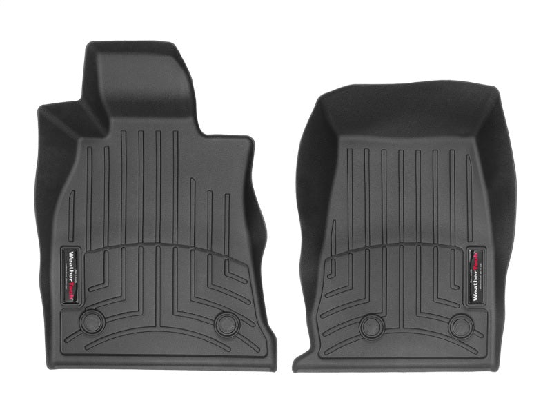 WeatherTech WT FloorLiner - Front - Blk Floor Mats Floor Mats - Rubber main image