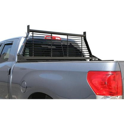 Westin 1999-2018 Chevrolet/Ford/GMC/Toyota Silverado/Sierra 1500/2500/3500 HD Headache Rack - Black 57-8025 57-8025 Photo - Mounted