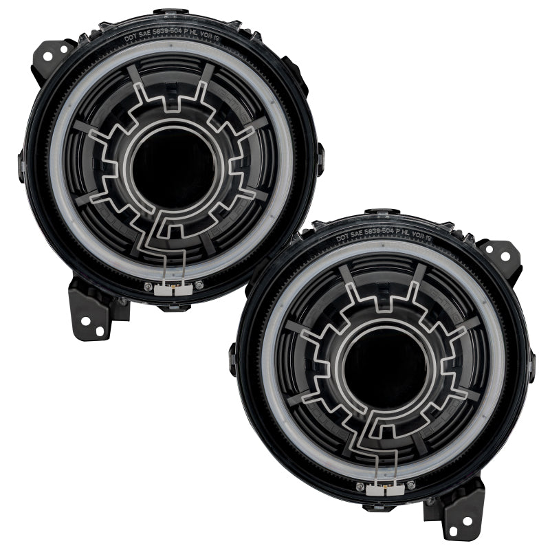 ORACLE Lighting 18-22 Jeep Wrangler JL / 20-22 Jeep Gladiator JT Oculus Bi-LED Projector Headlights 5839-111 5839-111 Photo - Unmounted