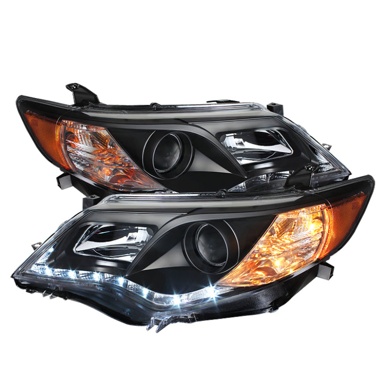 Spyder Toyota Camry 12-14 Projector Headlights DRL Blk High 9005 (Not Included PRO-YD-TCAM12-DRL-BK 5072658 5072658 Photo - Primary