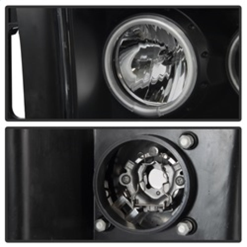 Spyder Dodge Ram 1500 02-05 03-05 Projector Headlights CCFL Halo LED Blk PRO-YD-DR02-CCFL-BK 5009951 5009951 Photo - Unmounted