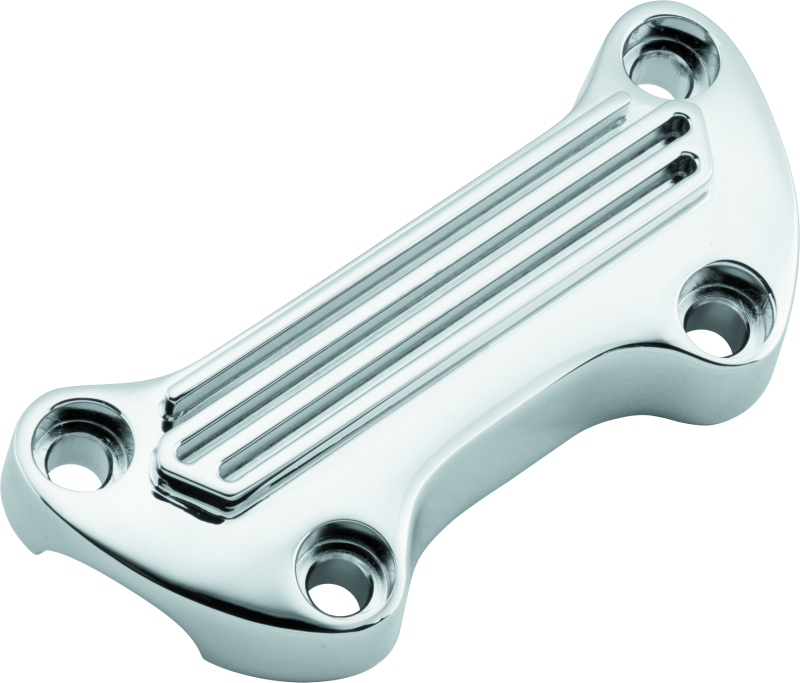 Bikers Choice Chrm Finned Hndlbar Clamp 489999 489999 Photo - Primary