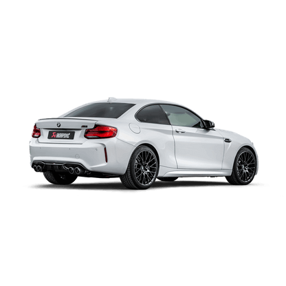 Akrapovic 2018+ BMW M2 Competition/M2 CS (F87N) Slip-On Line (Titanium) w/Carbon Fiber Tips S-BM/T/3H S-BM/T/3H Photo - Primary