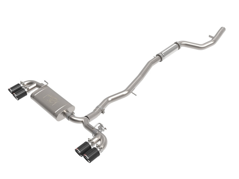 aFe 19-24 BMW Z4 M40i (G29) B58 Turbo MACH Force-Xp 3in to 2-1/2in SS CB Exhaust System - Carbon 49-36352-C 49-36352-C Photo - Primary