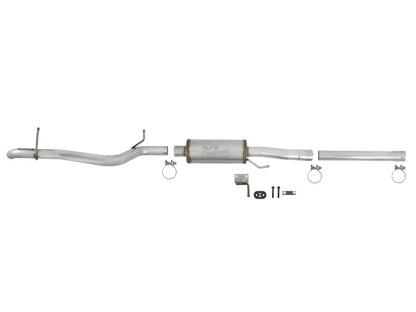 aFe Scorpion 2-1/2in Aluminized Steel Cat-Back Exhaust System 49-08055 Photo - Unmounted