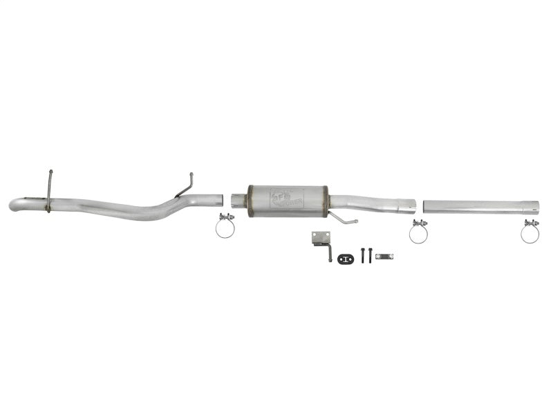 aFe Scorpion 2-1/2in Aluminized Steel Cat-Back Exhaust System 49-08055 Photo - Unmounted