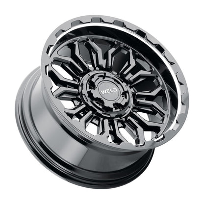 Weld Off-Road W139 20X9 Flare 6X135 6X139.7 ET00 BS5.00 Gloss Black MIL 106.1 W13909098500 W13909098500 Photo - Primary