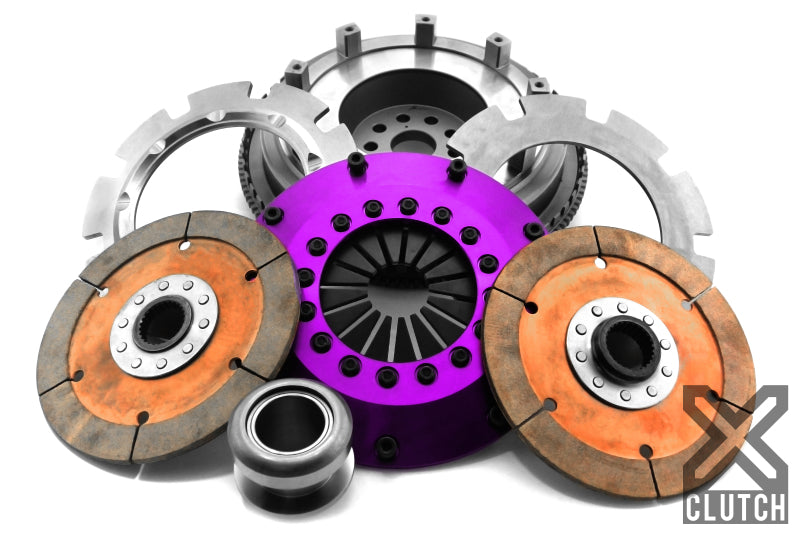 XCLUTCH XCL Clutch - 8in Twin Solid Ceramic Drivetrain Clutch Kits - Multi main image