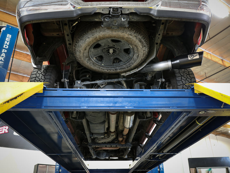 aFe  POWER 49-42056-B MACH Force-Xp 4" 409 Stainless Steel Cat-Back 49-42056-B Photo - Mounted