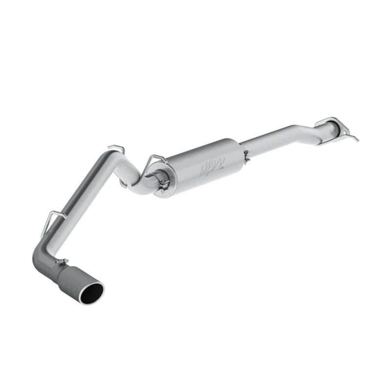 MBRP 17+ Chevrolet Colorado 2.5L/3.6L 3in Cat Back Single Side Exit w/ 4in S5090AL Photo - Primary