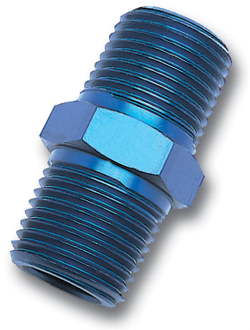 Russell 1/8 Inch Male Pipe Nipple (Blue Finish) 661500 Photo - Primary
