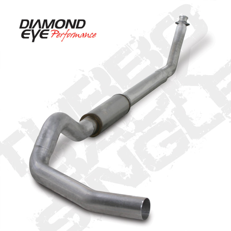Diamond Eye Performance Diamond Eye KIT 5in TB SGL AL: 94-02 DODGE CUMMINS 5.9L K5216A K5216A Photo - Primary