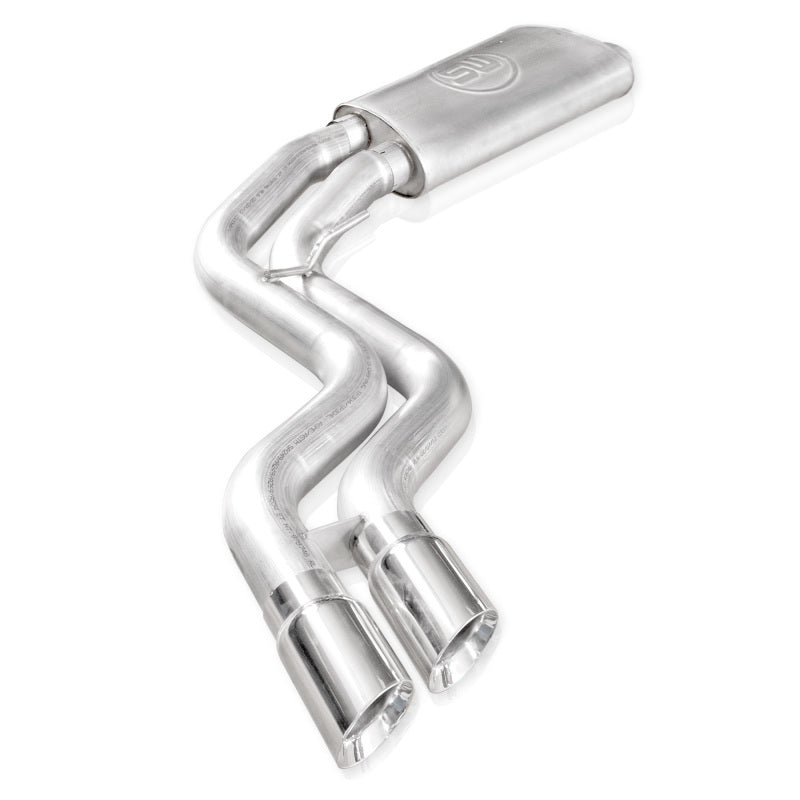 Stainless Works 2015-18 F-150 Exhaust X-Pipe Resonator Muffler Exits In Front Of Passenger Rear Tire FT15CBFT FT15CBFT Photo - Primary