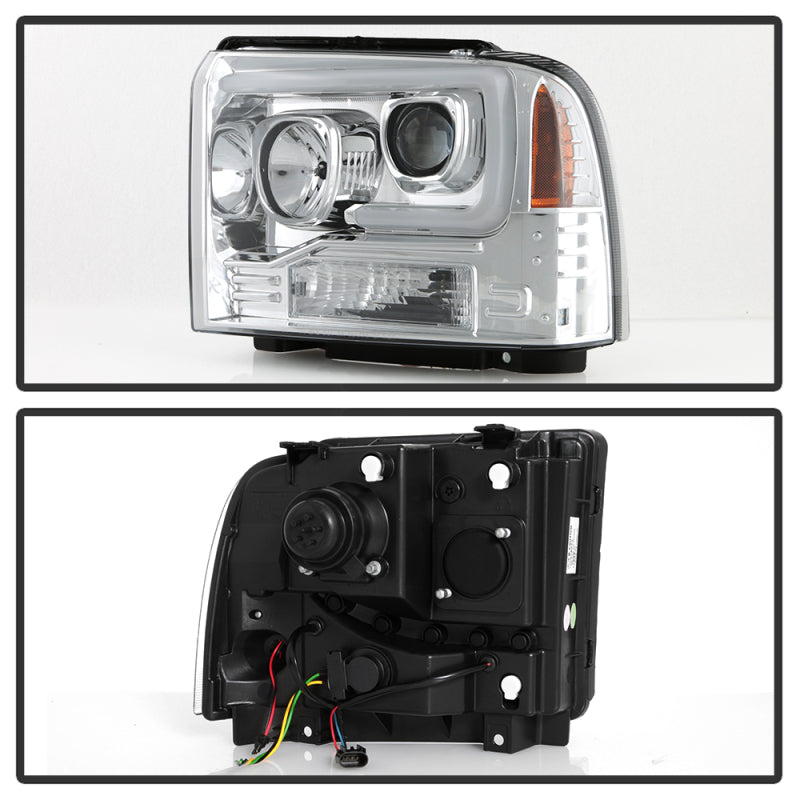 Spyder Platinum Ford F250/350/450 05-07 High-Power LED Module Proj. Headlights-Chrome (PRO-YD-FS05V2 5087904 5087904 User 1