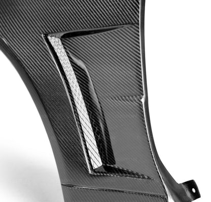 Seibon 99-01 Nissan Skyline R34 NSW-Style Carbon Fiber (Gloss Finish) Fenders (Pair) FF9901NSR34-NSW FF9901NSR34-NSW Photo - Primary