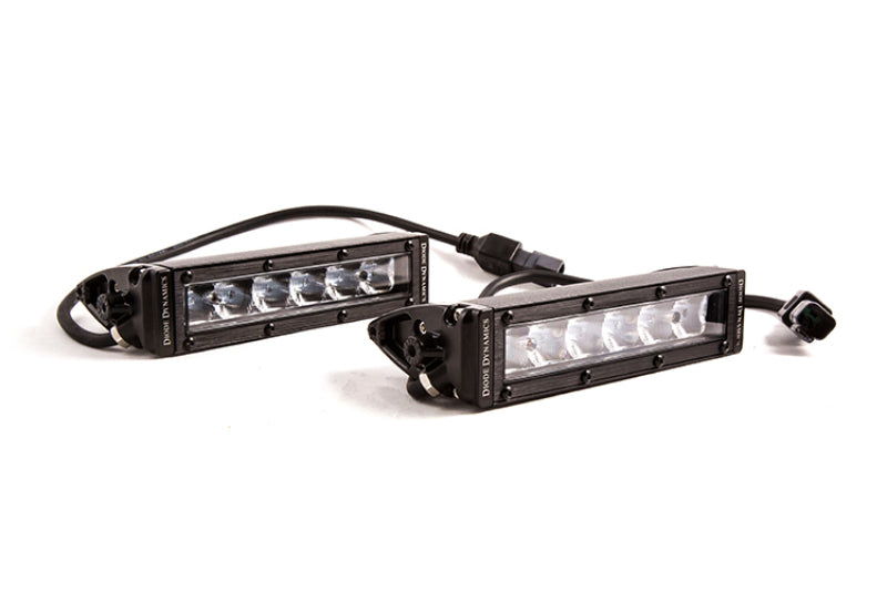 Diode Dynamics 6 In LED Light Bar Single Row Straight SS6 - White Flood Light Bar (Pair) DD6032P DD6032P User 3