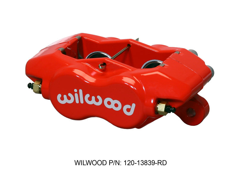Wilwood Caliper-FDLI-Red, 1.38" Pistons, .81" Disc 120-13839-RD Photo - Primary