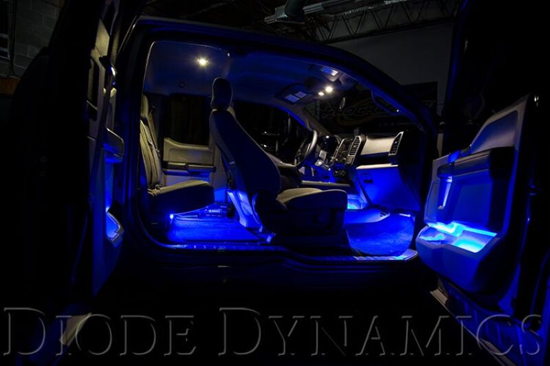 Diode Dynamics LED Footwell Kit - Blue DD0228 DD0228 User 2