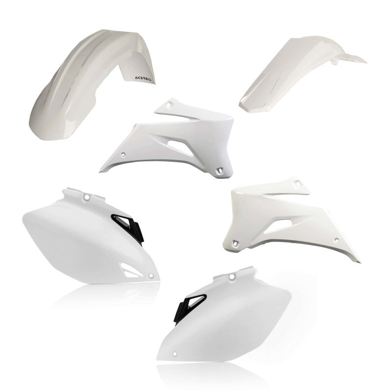 Acerbis 06-09 Yamaha YZ250F/450F Plastic Kit - White 2071110002 2071110002 Photo - Primary