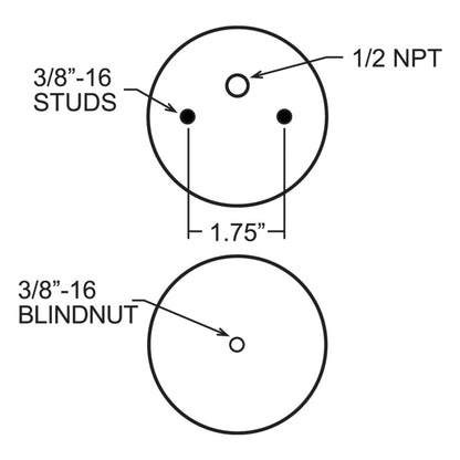 Firestone Ride-Rite Replacement Air Helper Spring 267C 1.5 (W217607882) 7882 7882 Technical Bulletin