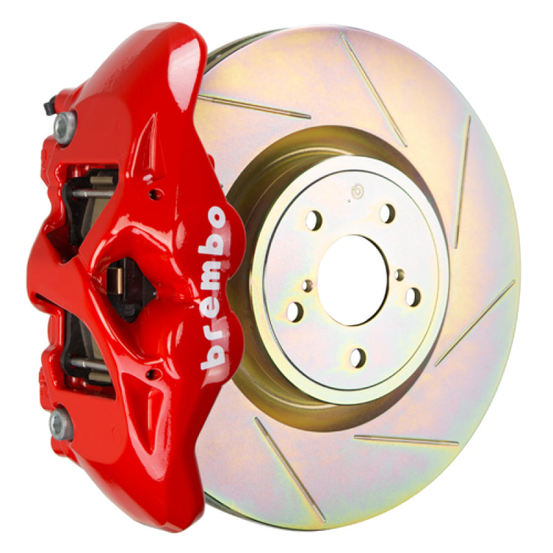 Brembo 12-16 Scion FR-S Front GT BBK 4 Piston Cast 326 x30 1pc Rotor Slotted Type1-Red 1S5.6003A2