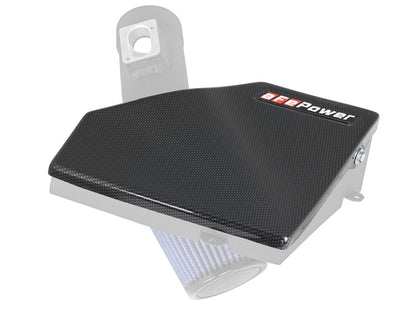 aFe Magnum FORCE Stage-2 Intake System Carbon Fiber Design Cover 54-12868-C Photo - Unmounted