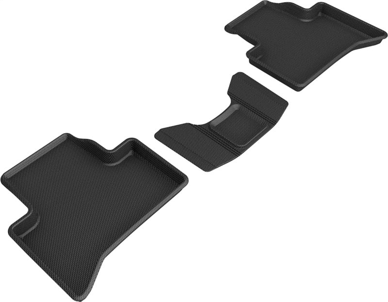 3D MAXpider 18-21 Alfa Romeo Stelvio / Stelvio Quadrifoglio Kagu 2nd Row Floormats - Black L1AR00021509 L1AR00021509 Photo - Primary